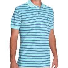 44%OFF メンズゴルフシャツ IZODフィーダーストライプポロシャツ - ショートスリーブ（男性用） IZOD Feeder Stripe Polo Shirt - Short Sleeve (For Men)画像
